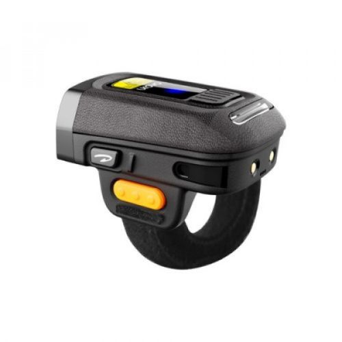 Urovo R70 Bluetooth gyűrűs szkenner kézi terminálhoz: 2D, imager, Bluetooth (4.0) Tartalmaz: akkumulátor (nem kivehető), ujjra rögzítő szerelék nyomógombbal. Külön rendelendő: töltő dokkoló